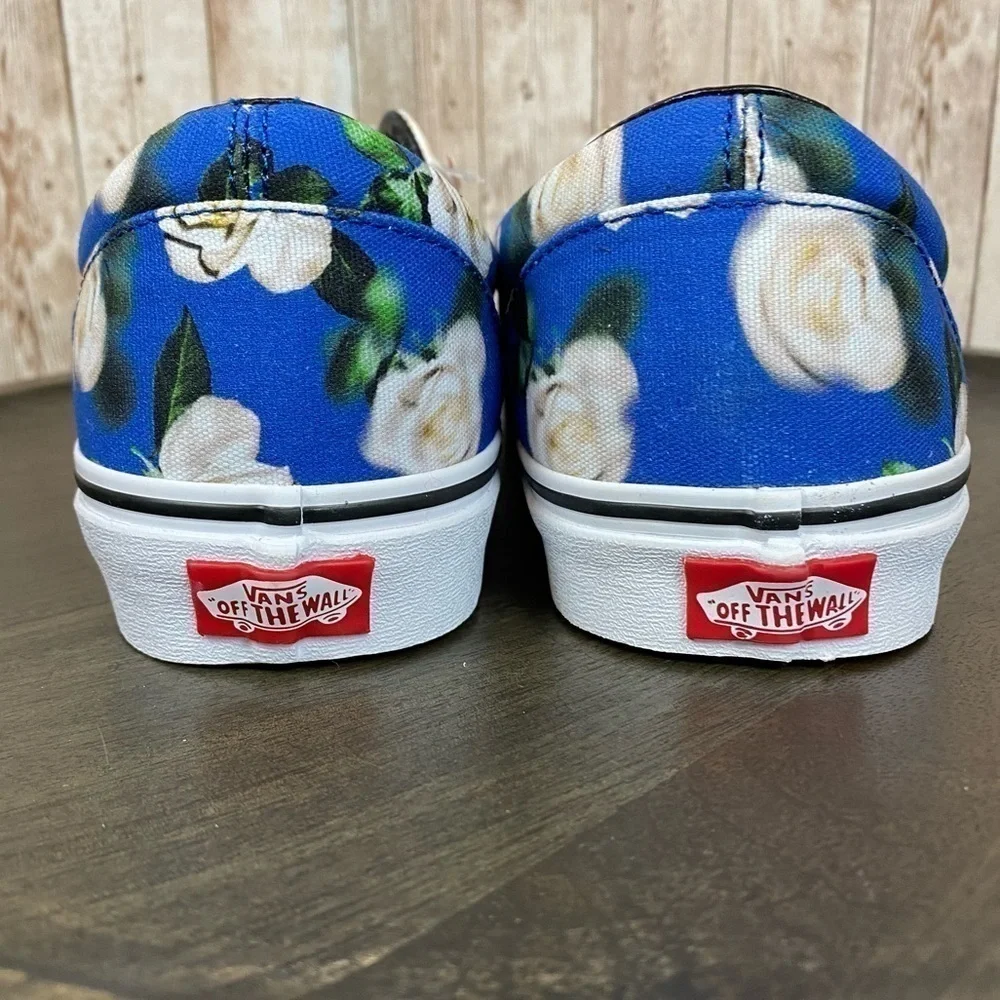 Vans Era Romantic‎ Floral Lapis Blue Canvas Sneaker Size 11 Men
